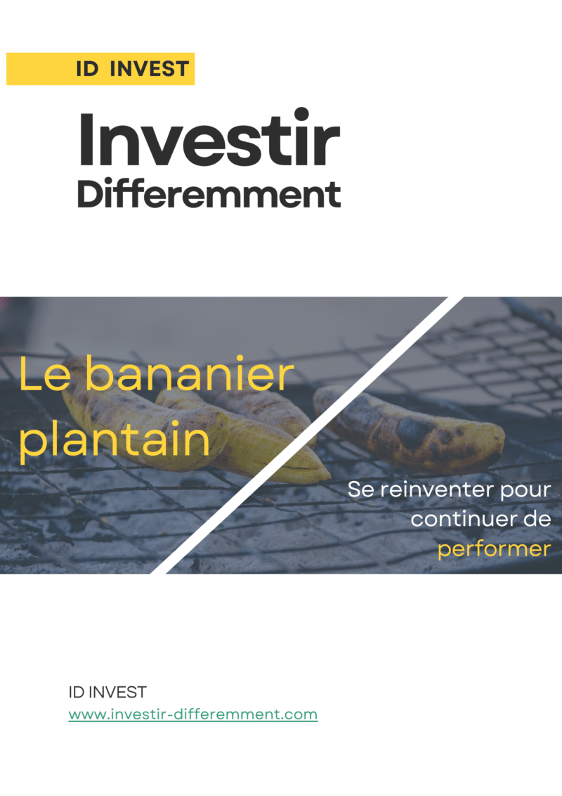 La culture du bananier plantain